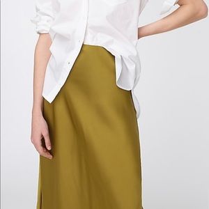 J Crew Pull-on slip skirt